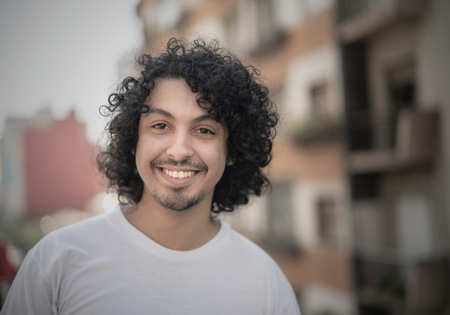 man smiling