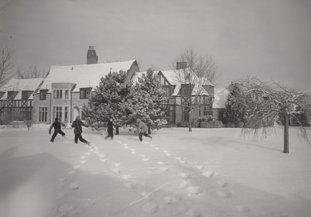 historic image of MCHS campus